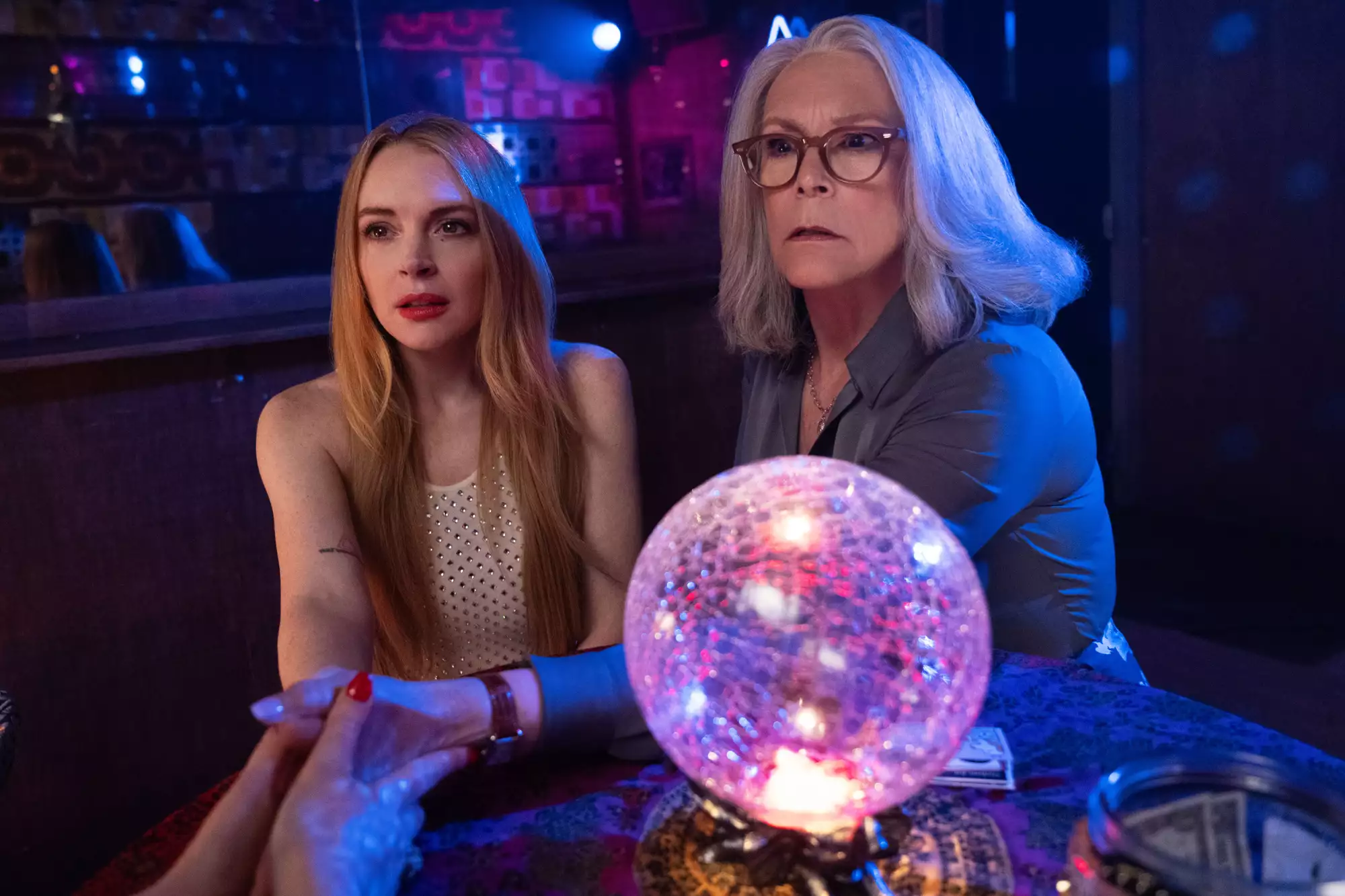 Lindsay Lohan and Jamie Lee Curtis in Freakier Friday