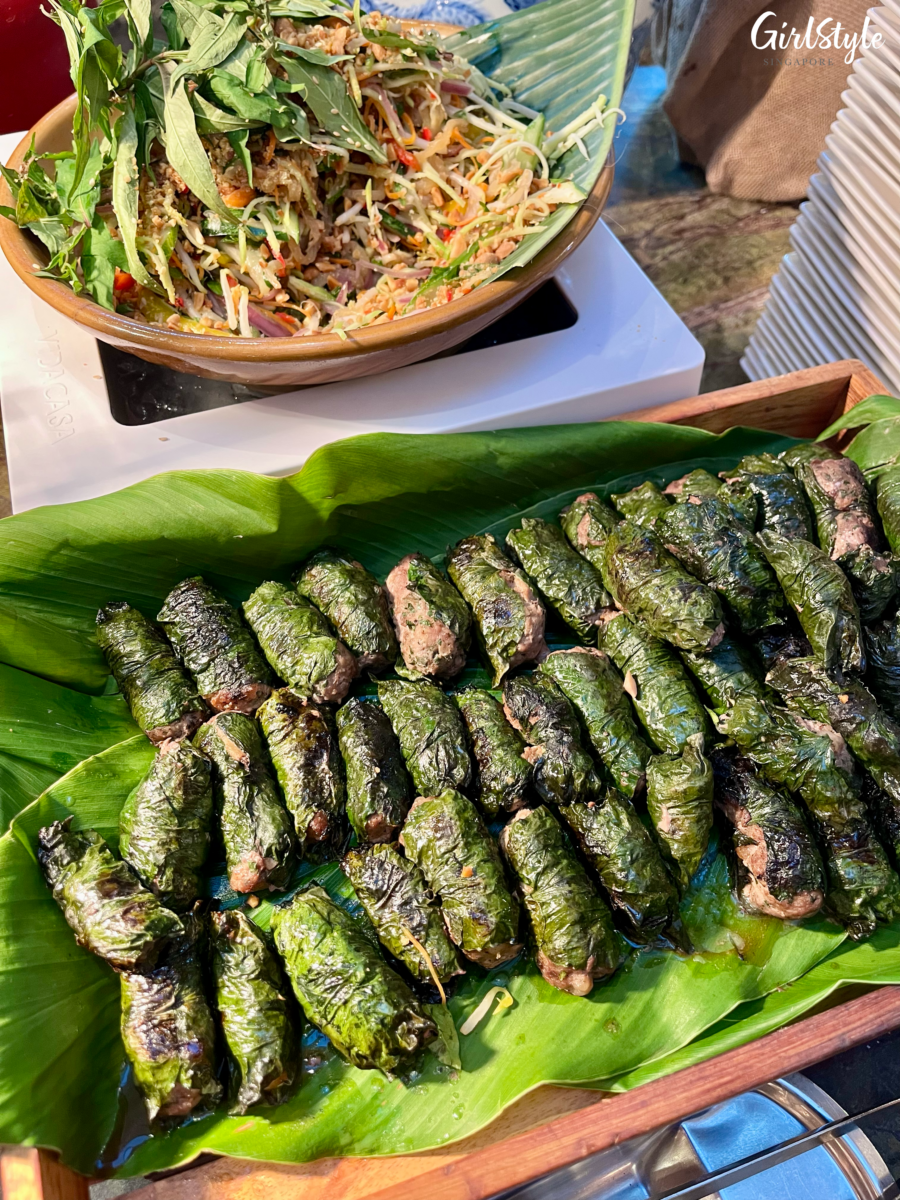 Beef Wrapped in Betel Leaves (Bò Lá Lốt)