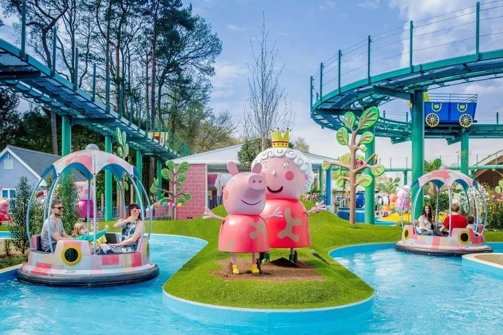 Peppa Pig World at Paultons Family Theme Park in Hampshire, England.