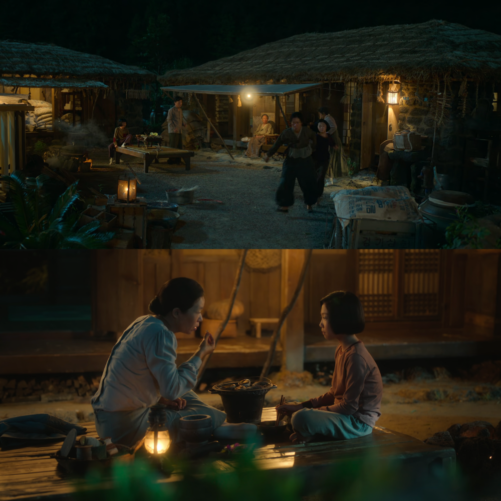 Yeom Hye-ran and Kim Tae-yeon in When Life Gives You Tangerines