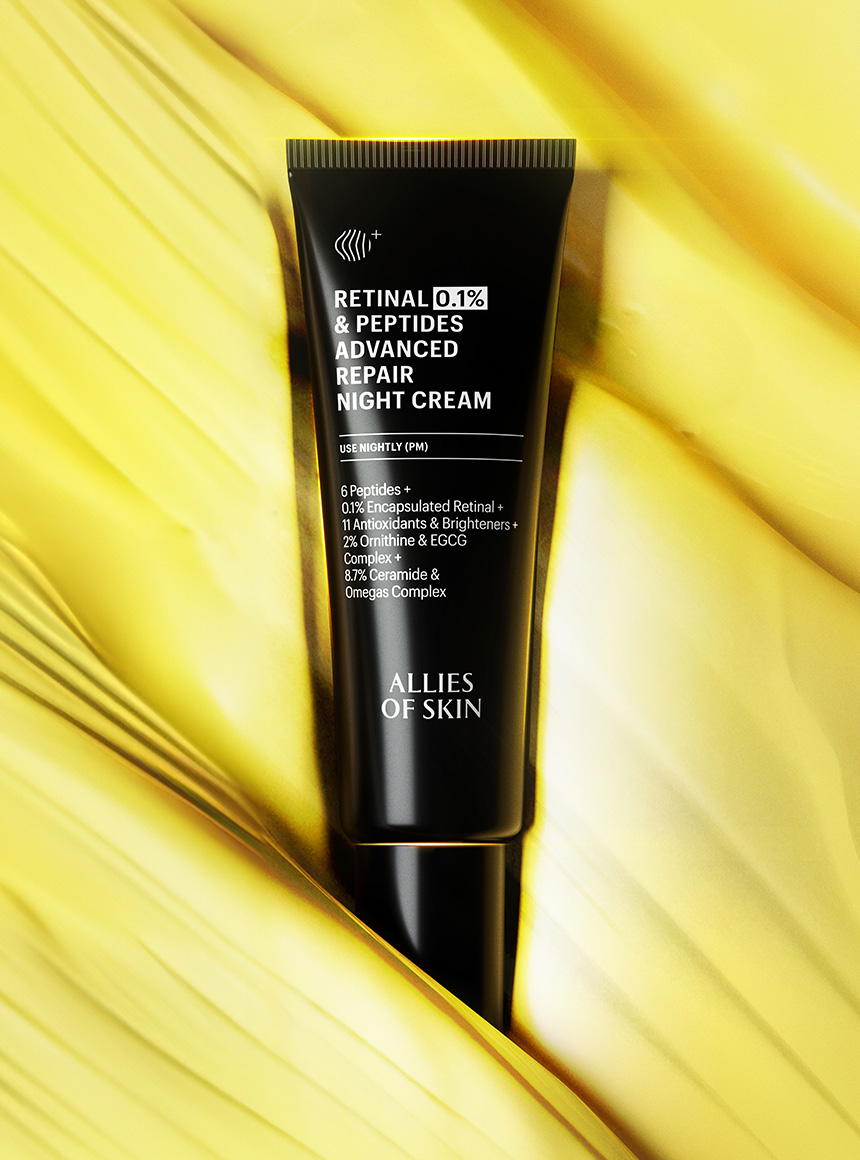 Allies of Skin Retinal 0.1% & Peptides Advanced Repair Night Cream
