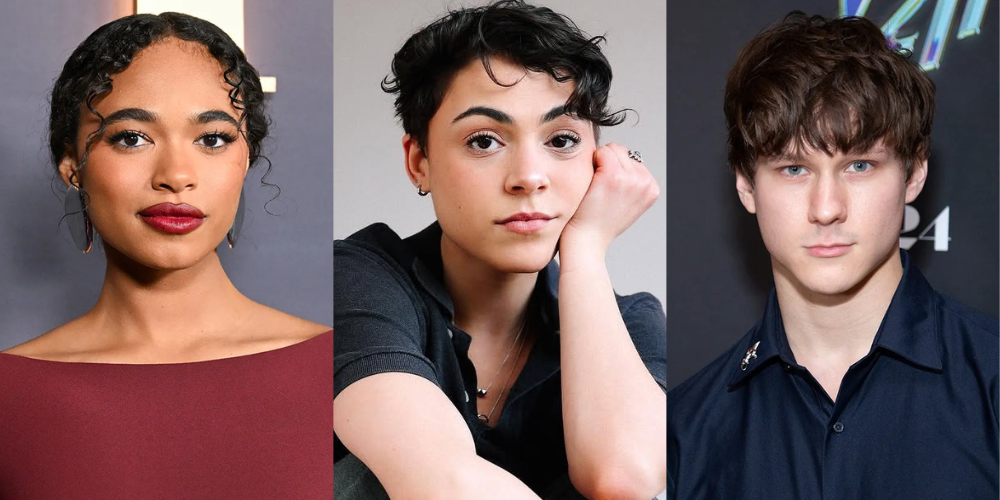 From left: Chandler Kinney, Gabrielle Policano, Jacob Moskovitz 