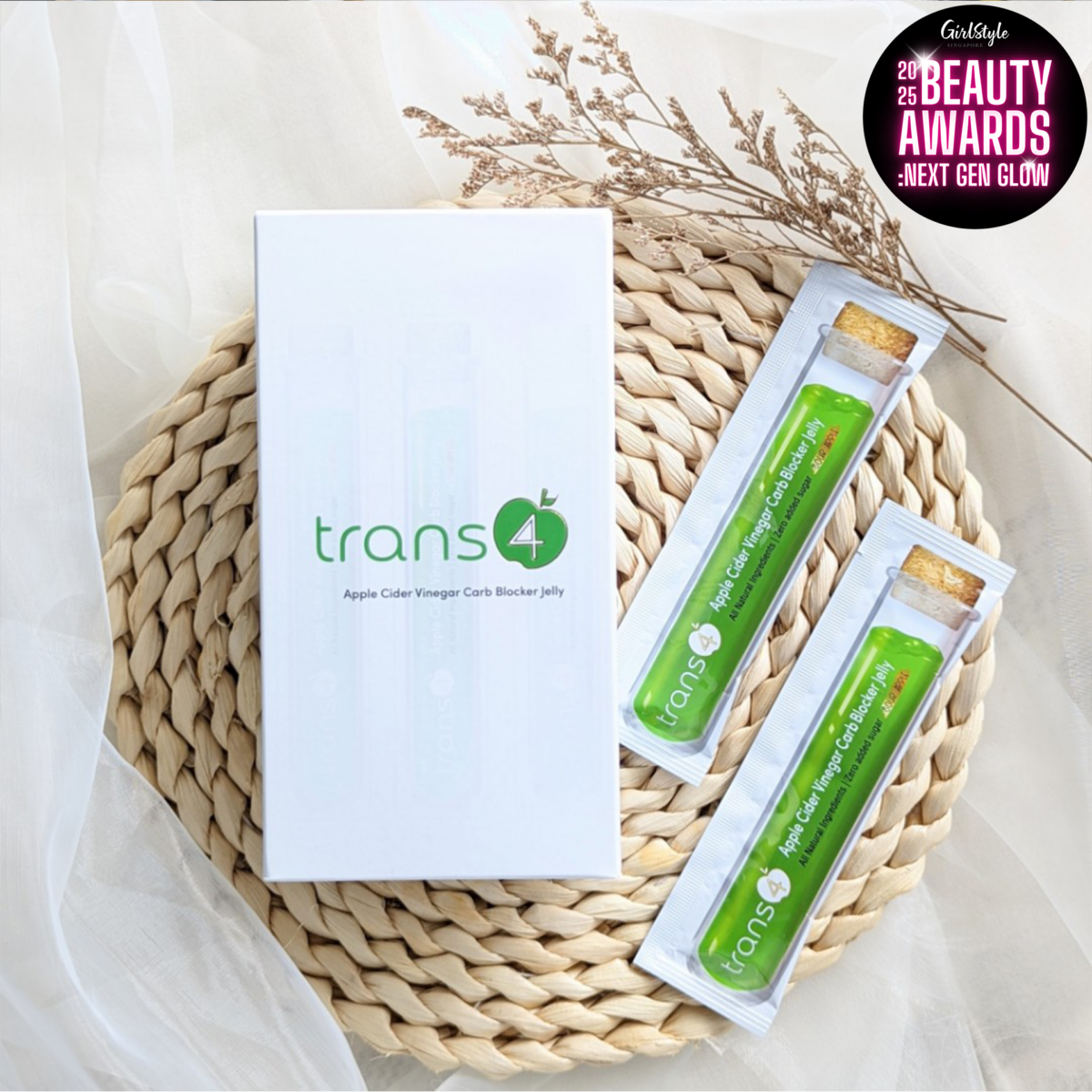 Trans4 Apple Cider Vinegar Carb Blocker Jelly