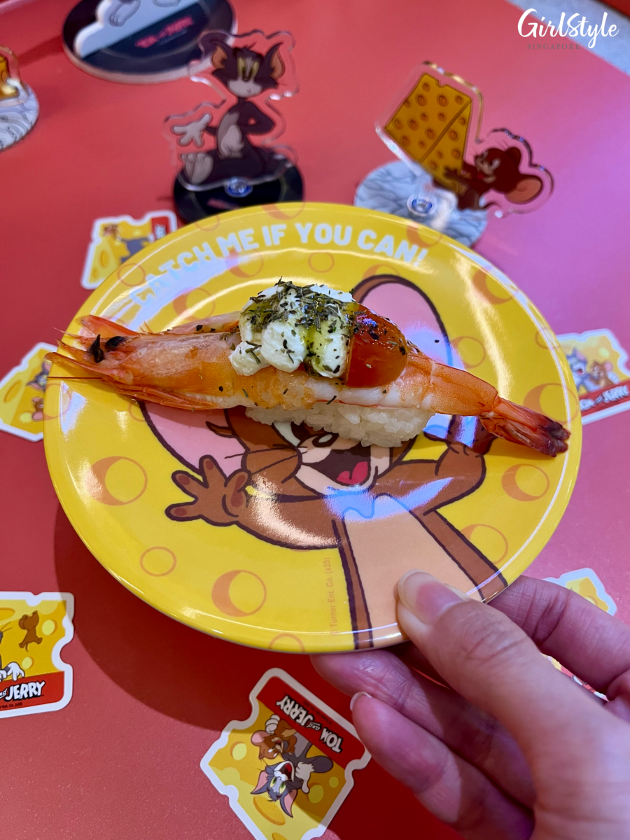 Sushi Express x Tom and Jerry Margherita Jumbo Shrimp
