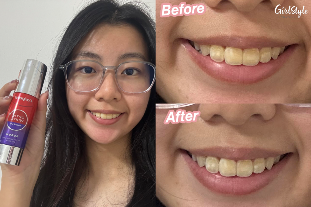 Si Han's testimonial on Colgate Optic White Purple Serum