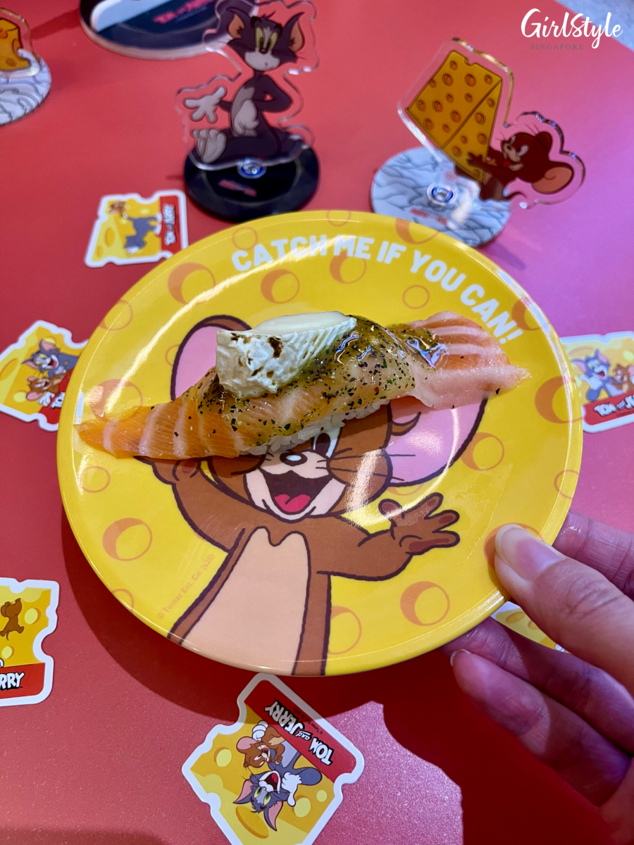 Sushi Express x Tom and Jerry Smokin’ Camembert Salmon