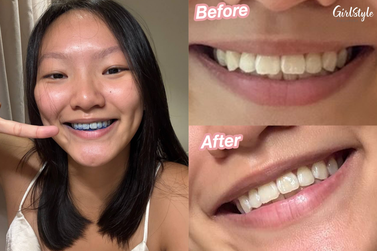 Maeva's testimonial on Colgate Optic White Purple Serum
