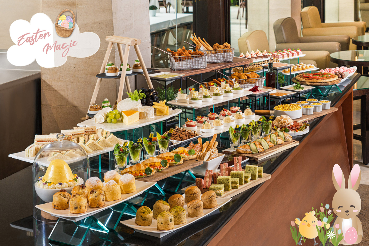 Easter Special English Afternoon Tea Buffet at L’Espresso, Goodwood Park Hotel