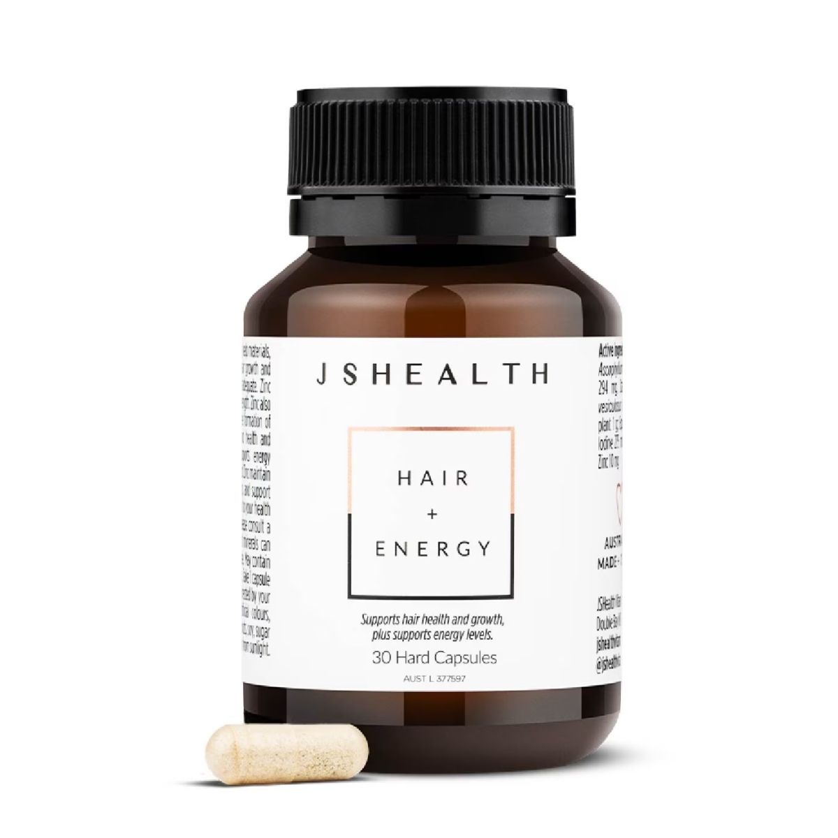 JSHealth Hair + Energy Formula