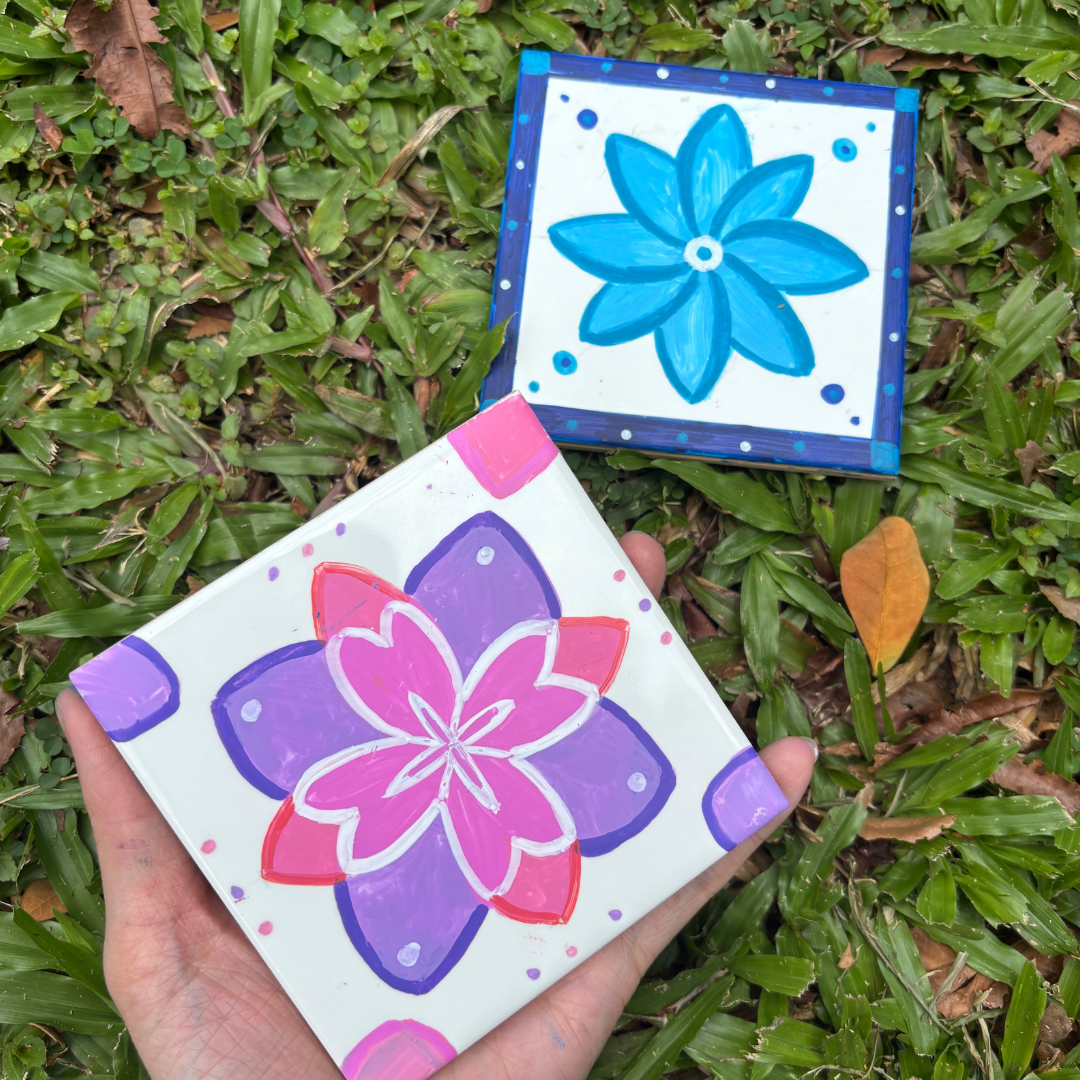 Tile Motif Painting