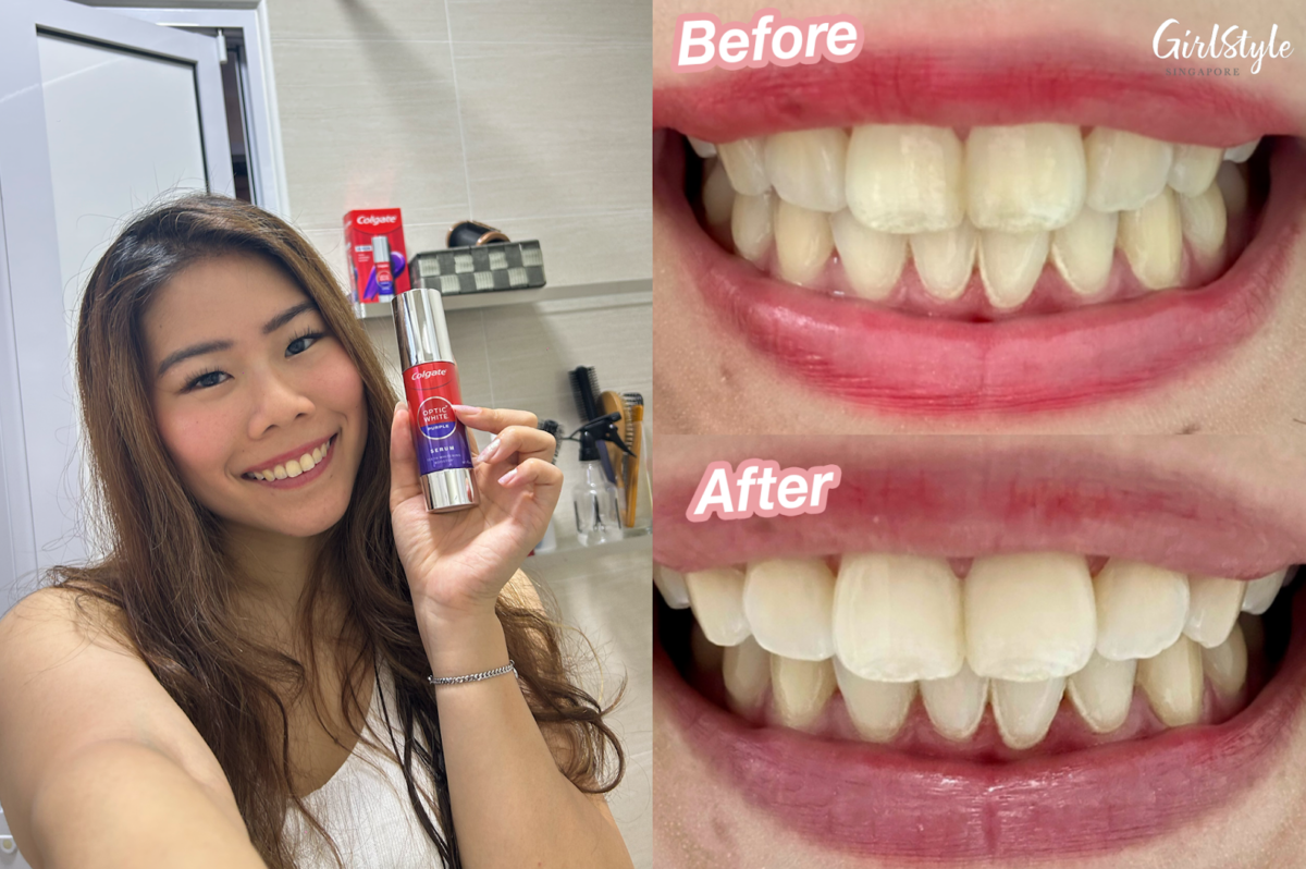 Chloe's testimonial on Colgate Optic White Purple Serum