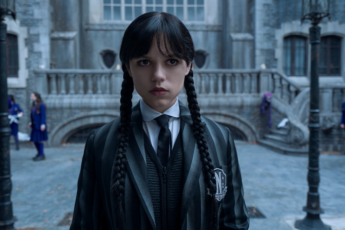 Jenna Ortega as Wednesday Addams in Wednesday season 2