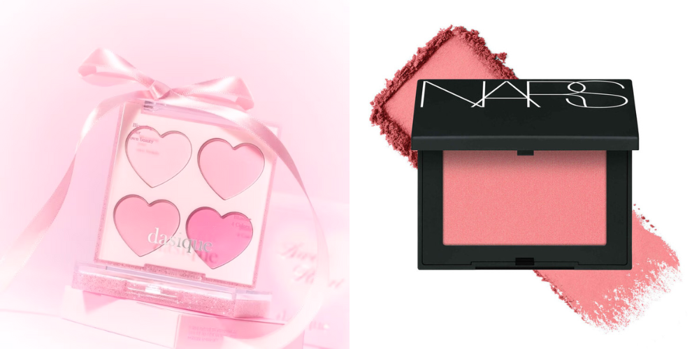 Dasique Blending Mood Cheek #14 Love Heart & NARS Blush "Orgasm Edge 778"