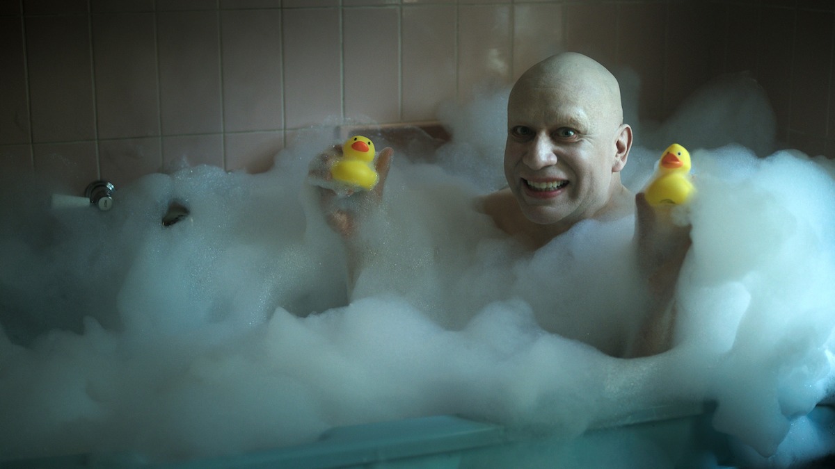 Fred Armisen as Uncle Fester in Wednesday season 2