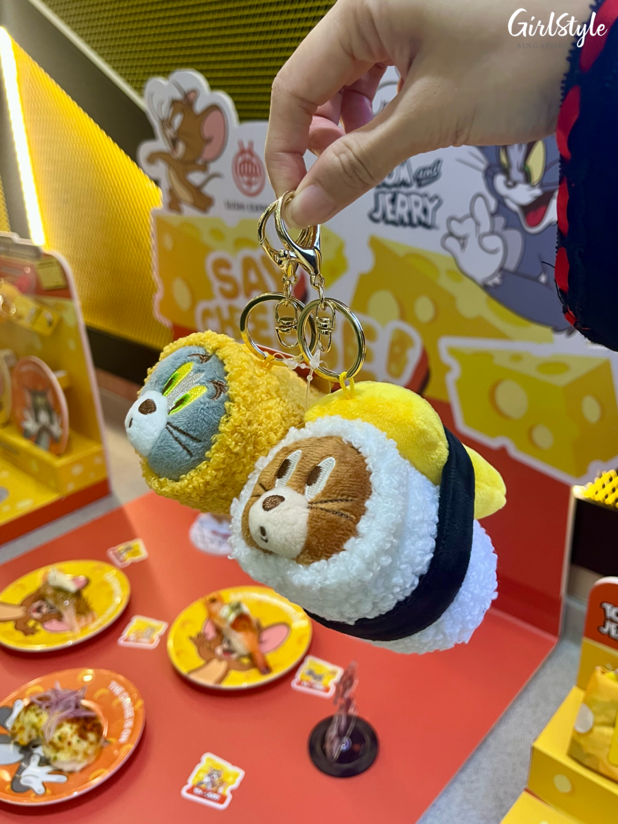 Sushi Express x Tom and Jerry Plushie Keychains