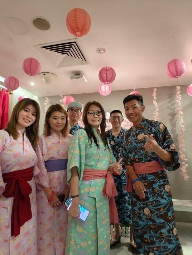 SGRC Runners visiting Yunomori Onsen