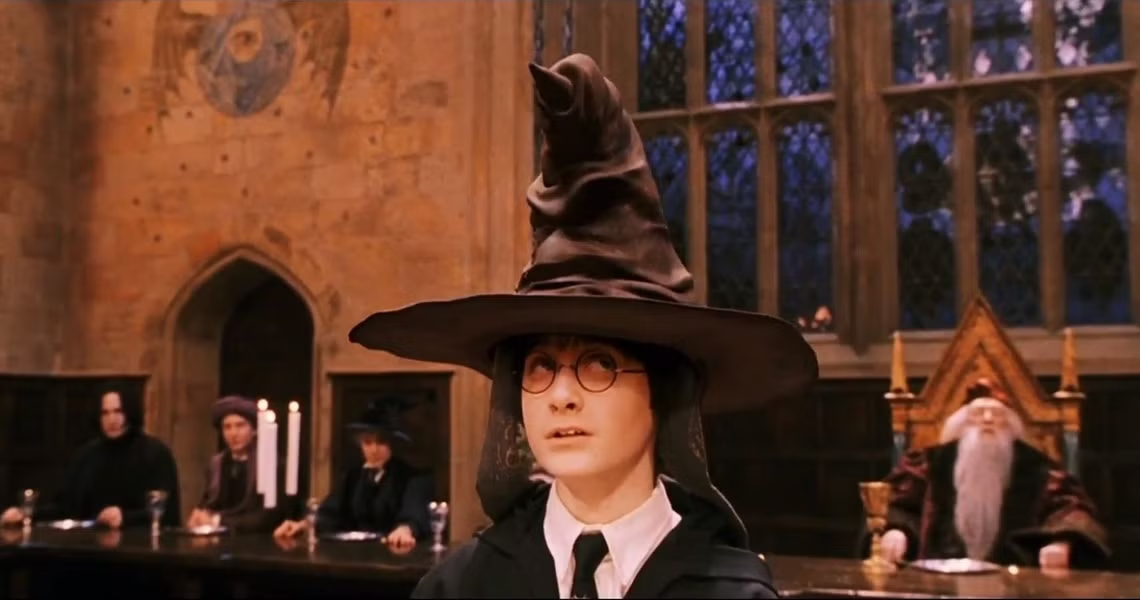 Young Daniel Radcliffe As Harry Potter in 'Harry Potter and the Sorcerer's Stone'