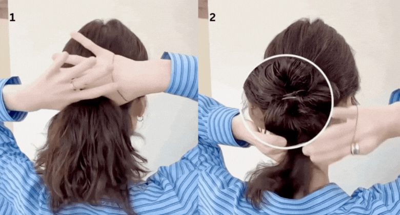 Messy Low Bun