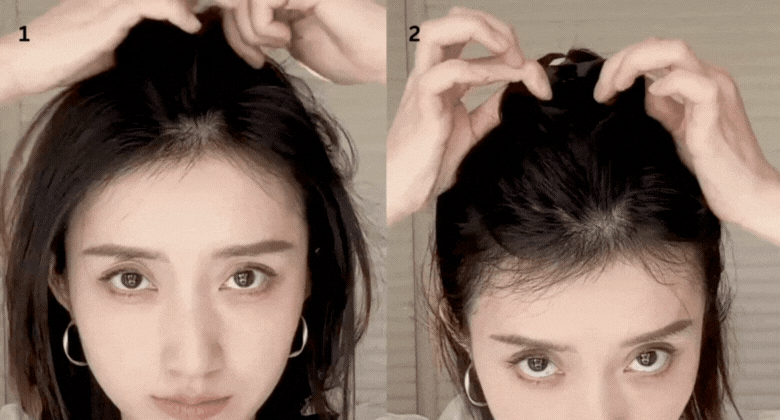 Fluffy Half Pony Tail