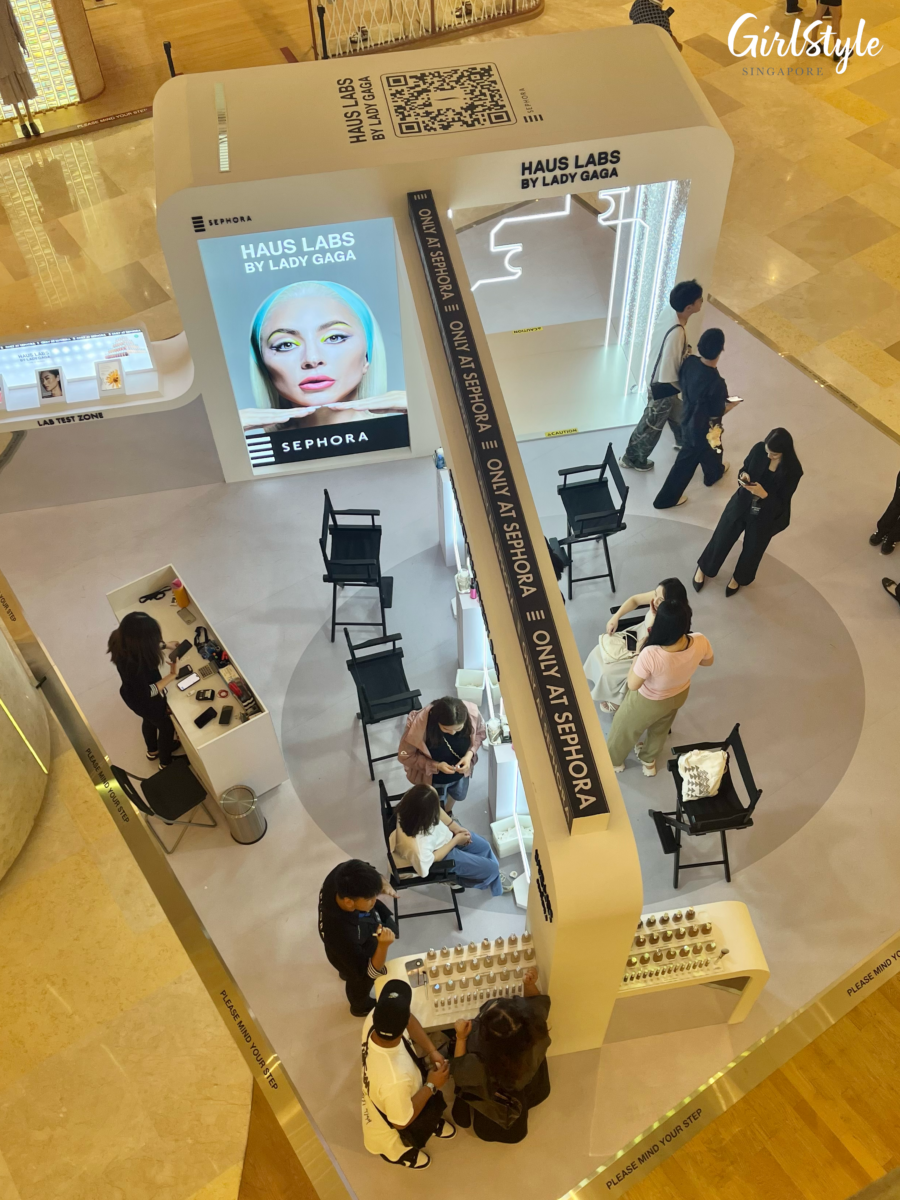 Haus Labs by Lady Gaga pop-up at ION Orchard