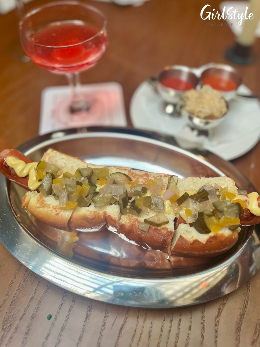 The Coach Bar Silver Service Hot Dog