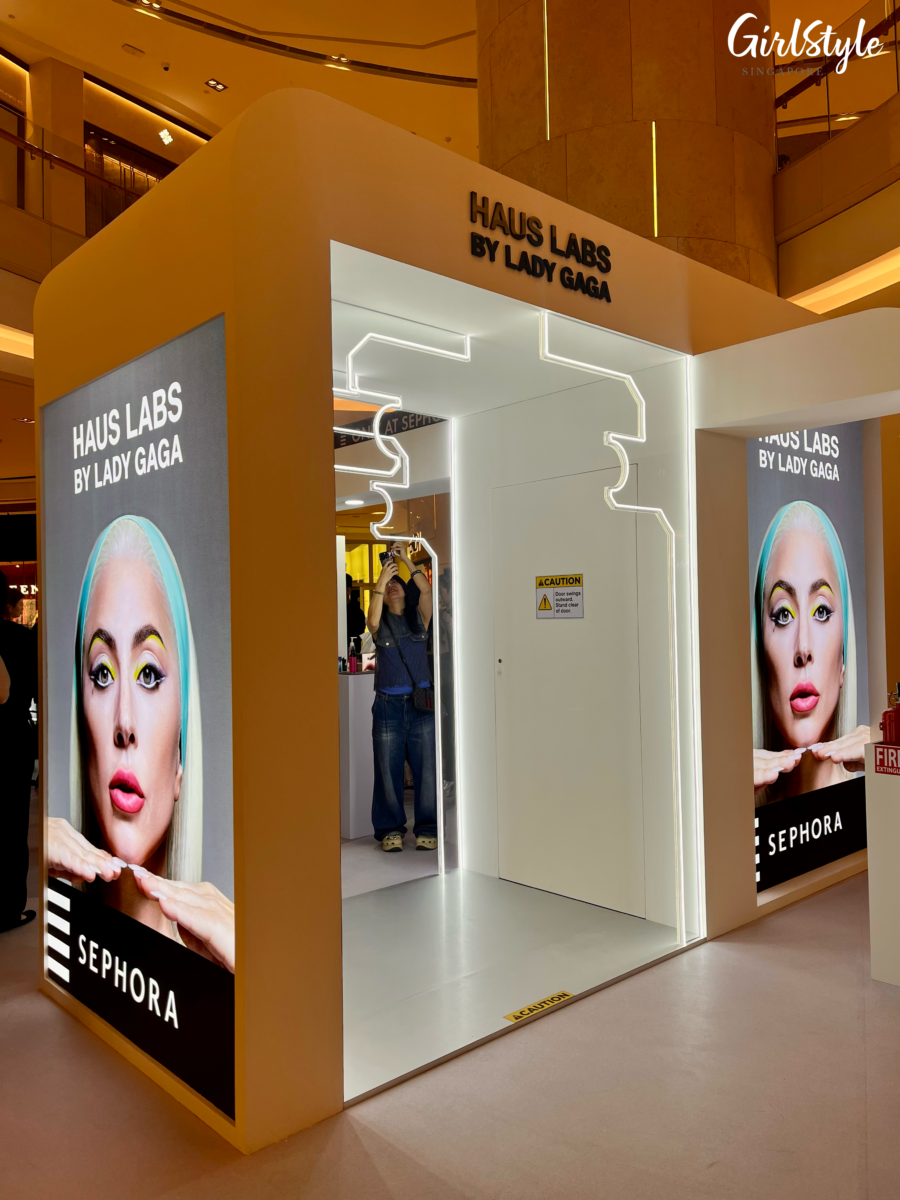 Haus Labs by Lady Gaga pop-up at ION Orchard