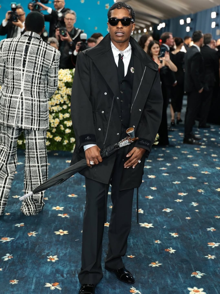 A$AP Rocky in AWGE at the Met Gala 2025