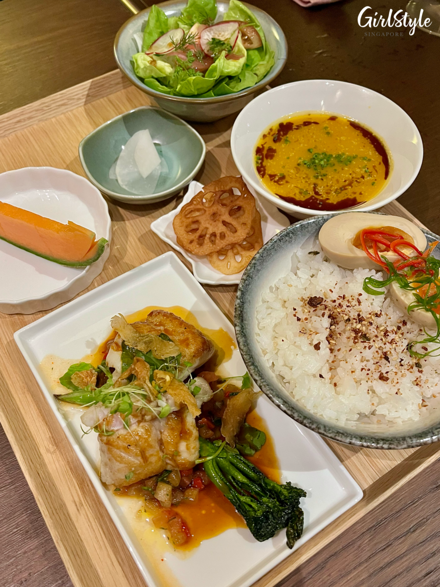 Alaskan Black Cod Teishoku Lunch Set @ Chef's Tavern