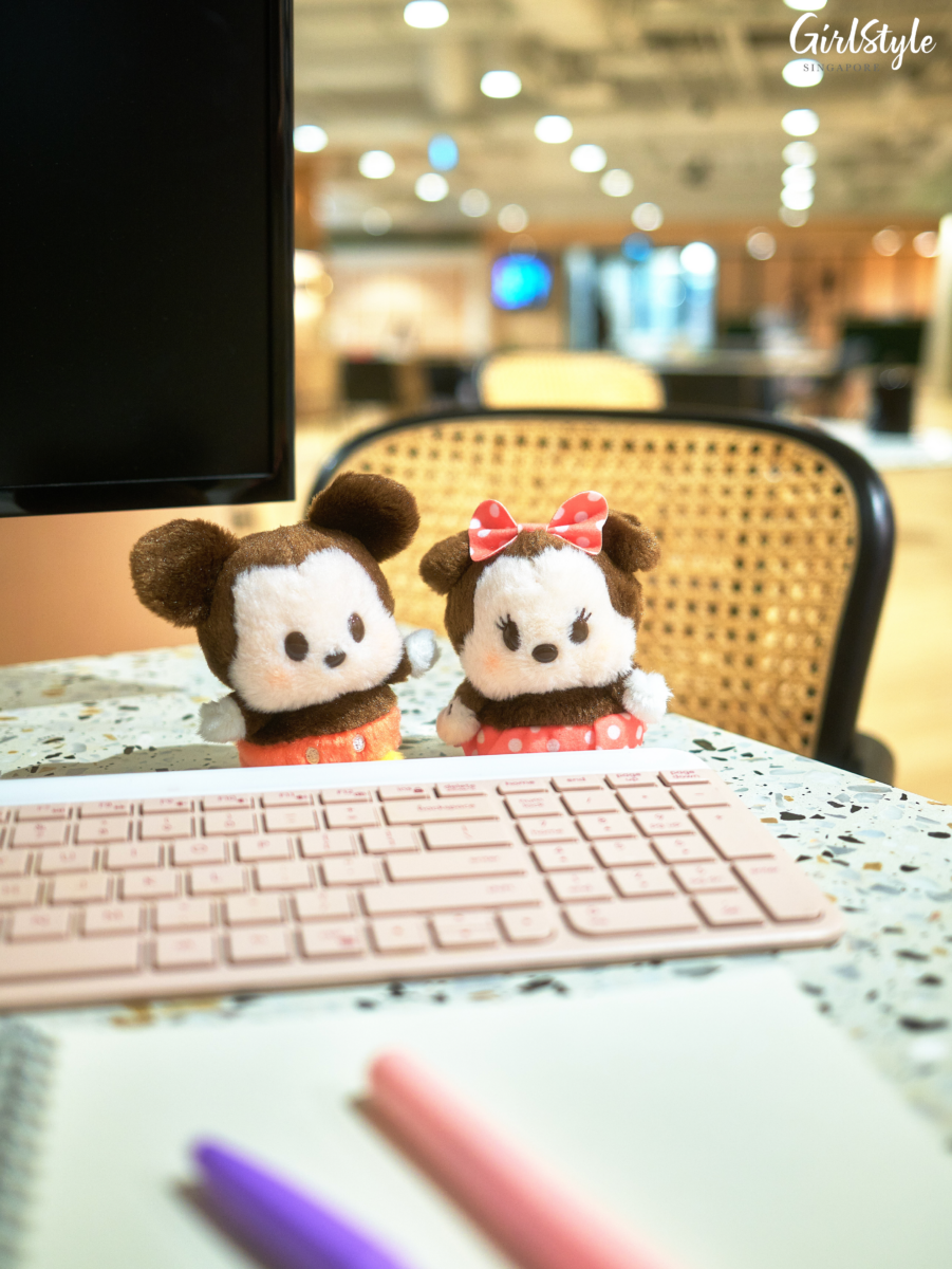 Mickey Mouse Urupocha-chan Plush and Minnie Mouse Urupocha-chan Plush