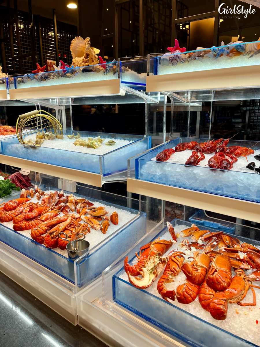 Boston Lobsters on ice