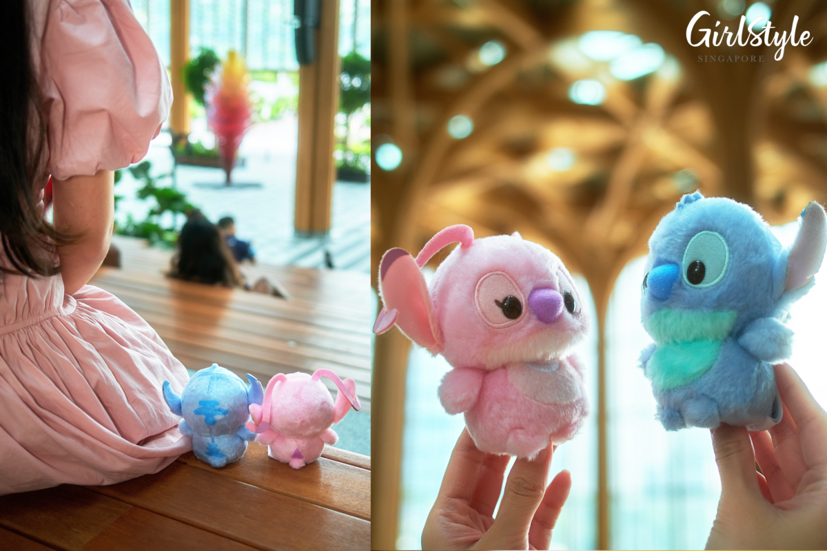 Stitch Urupocha-chan Plush and Angel Urupocha-chan Plush