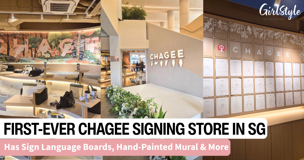 CHAGEE NUS Sign-Language Store — Global First