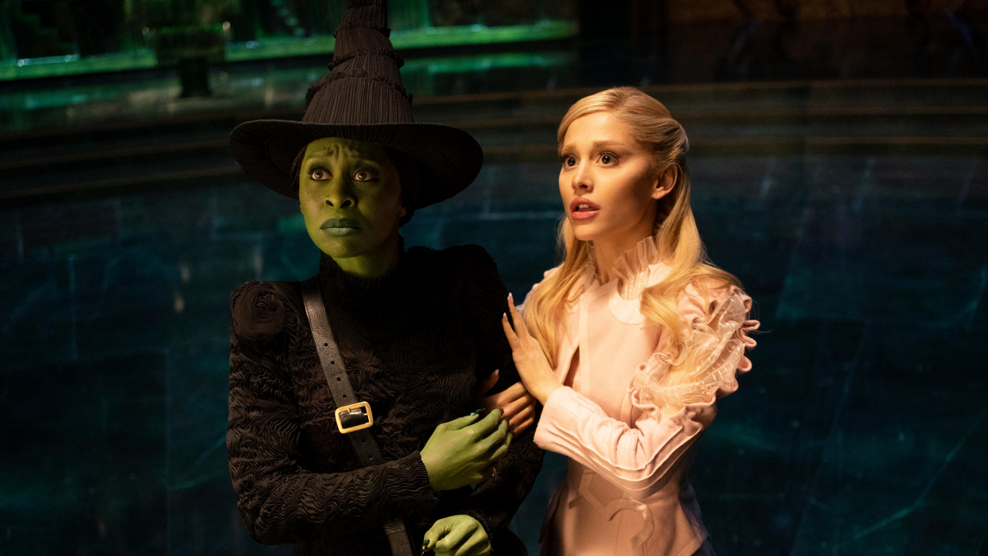 Cynthia Erivo and Ariana Grande in 'Wicked'