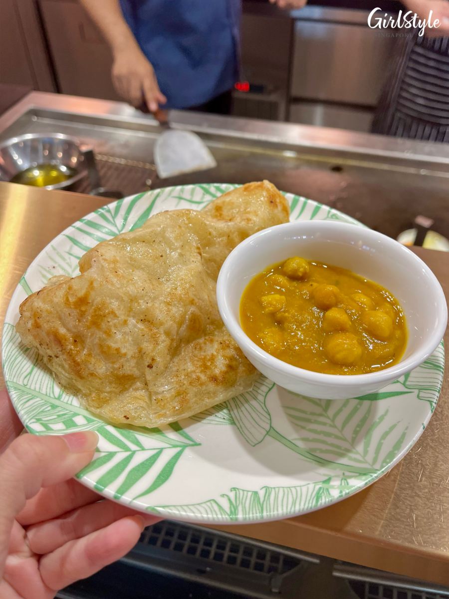 Buffet live station at Beast & Butterflies