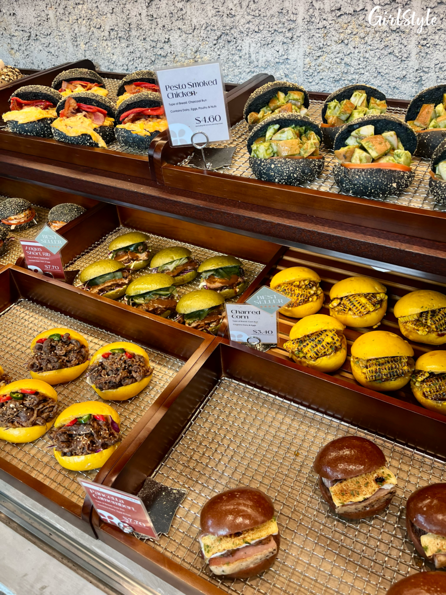 Gourmet buns at Fine Crumbs bakery