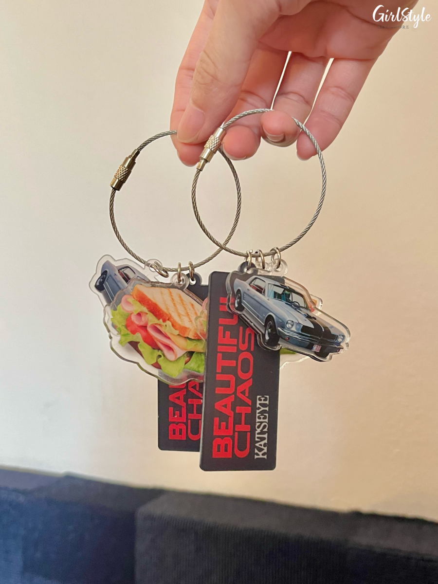 Exclusive KATSEYE ‘BEAUTIFUL CHAOS’ keychain sets