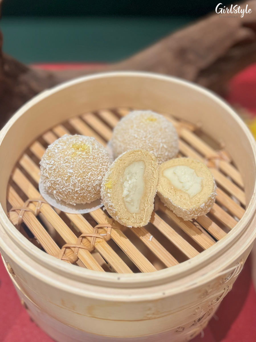 Steamed Coconut Yuzu Bun