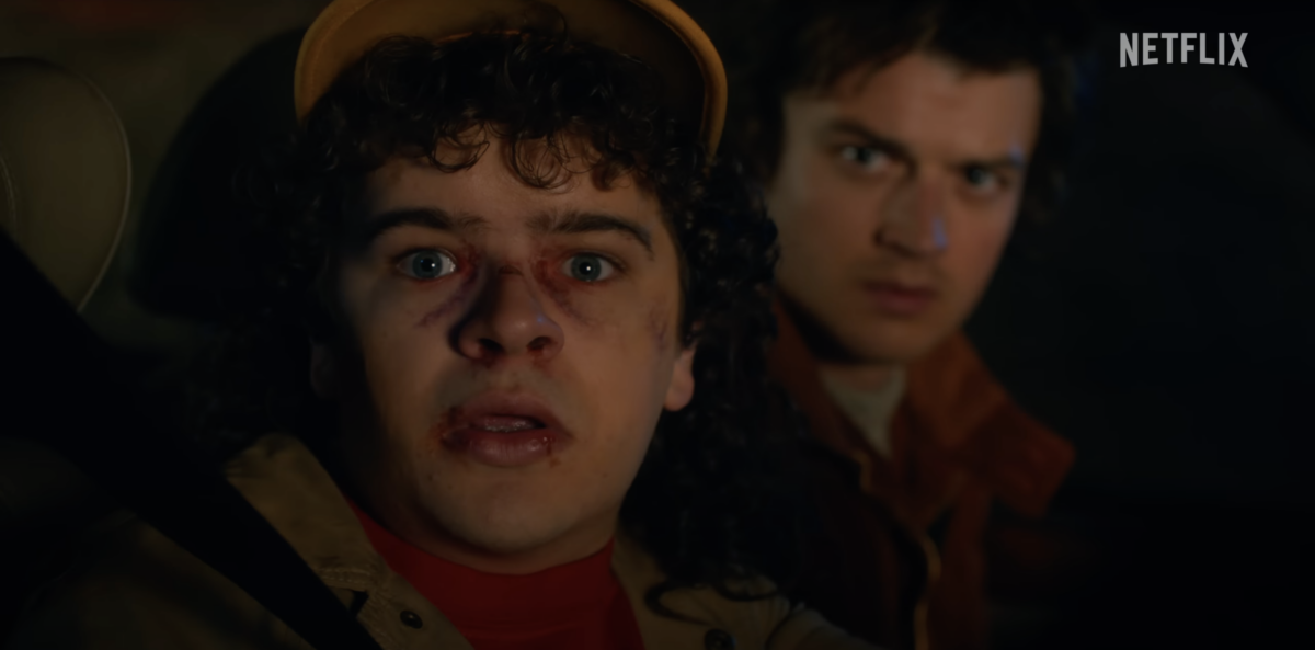 Gaten Matarazzo and Joe Keery in 'Stranger Things 5'