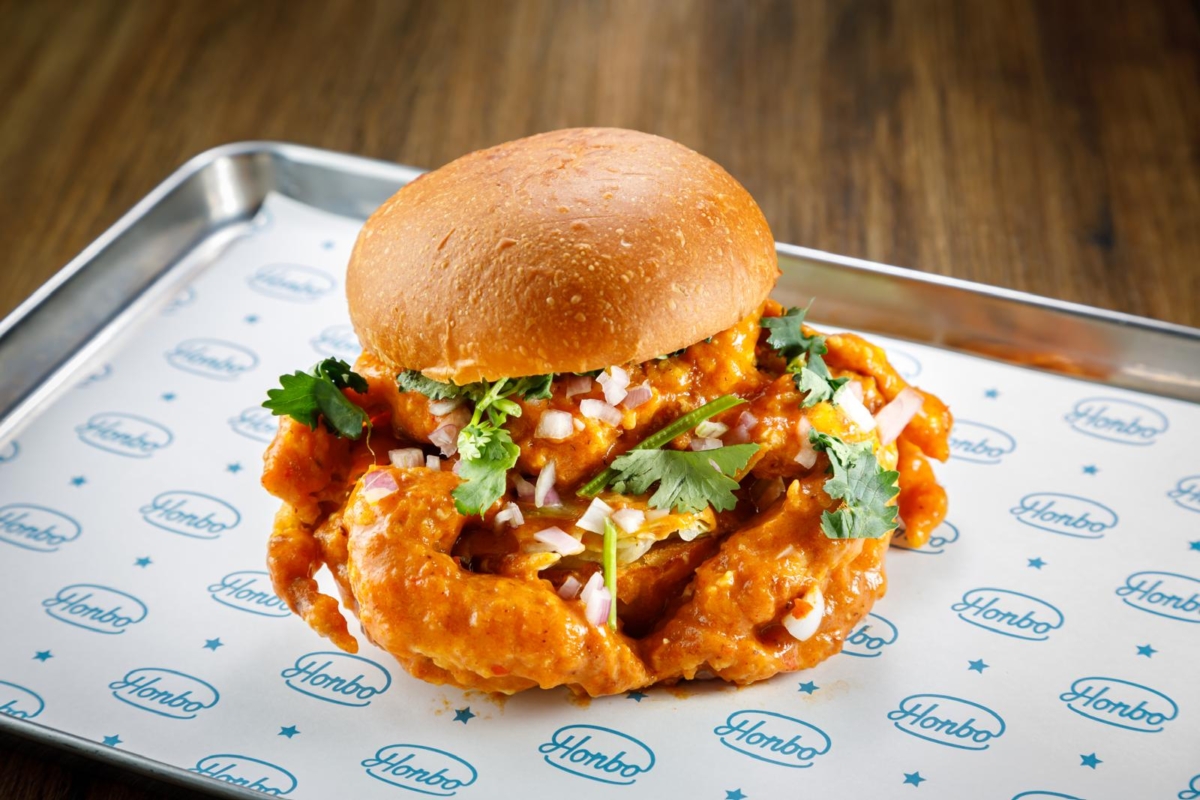 Honbo Chili Soft Shell Crab Burger