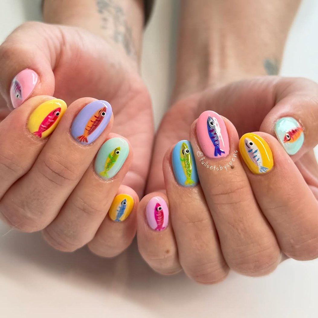 Fish Nails Are The Cutest Trend To Swim Into This Summer