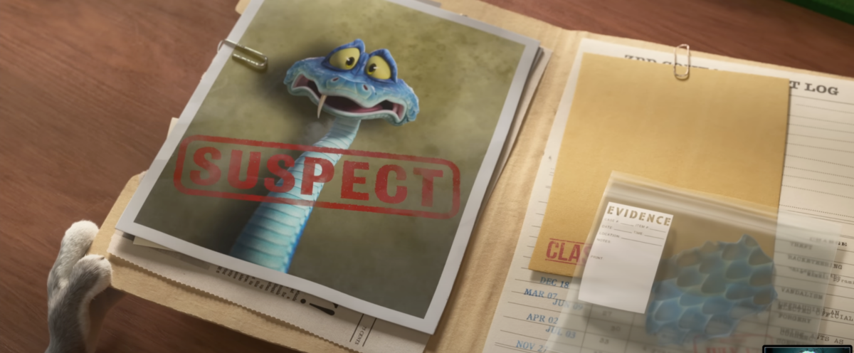 Gary De'Snake in the trailer for Zootopia 2