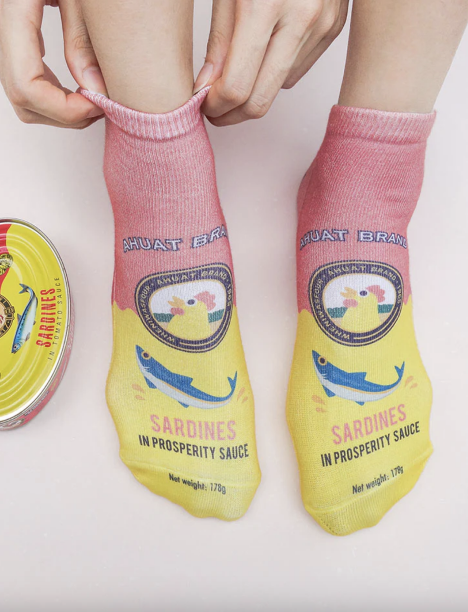 Local Canned Sardine Socks