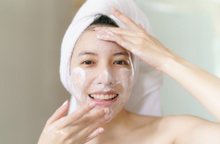 Always wash your face before applying any face mask