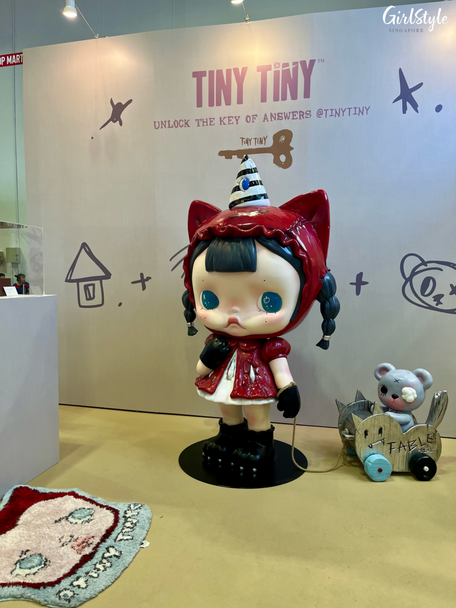TINY TINY photo op & online raffle premium at POP TOY SHOW 2025