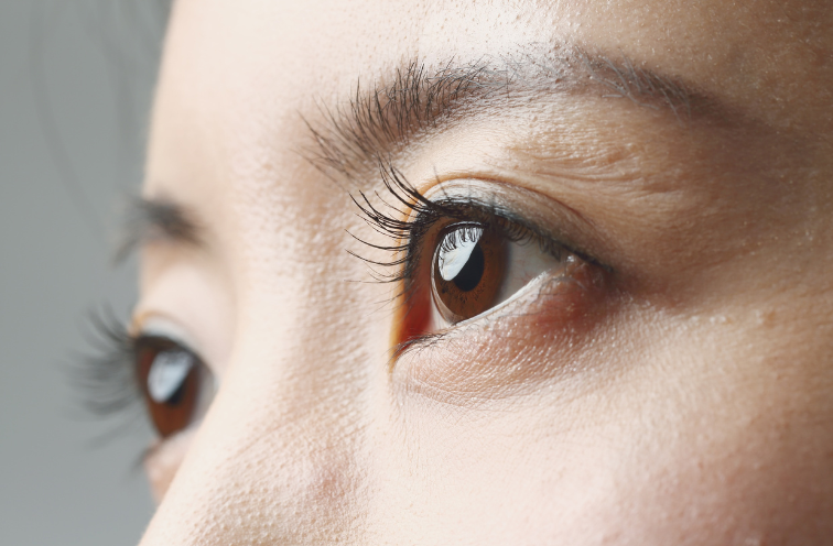 Eye area skin is a lot more delicate than facial skin