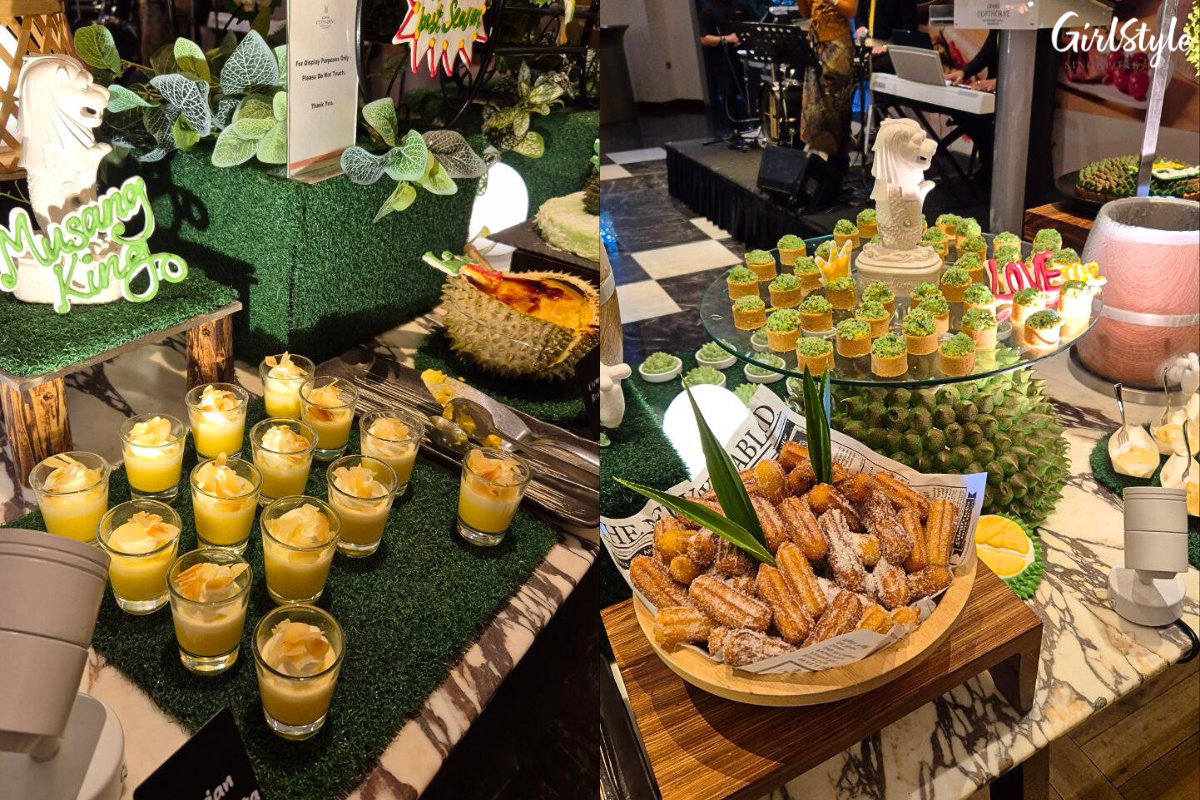 Durian-themed desserts