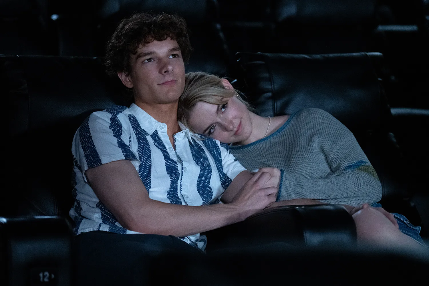 Mason Thames and Mckenna Grace in 'Regretting You'