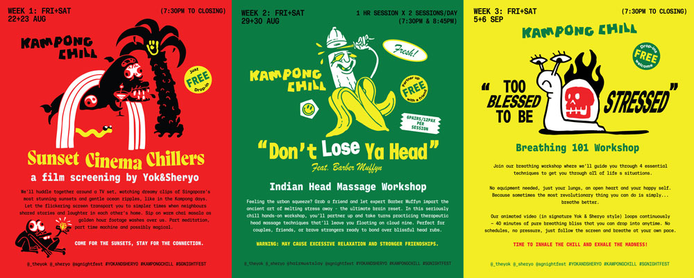 Free workshops and activities at Capitol Singapore for Singapore Night Festival 2025