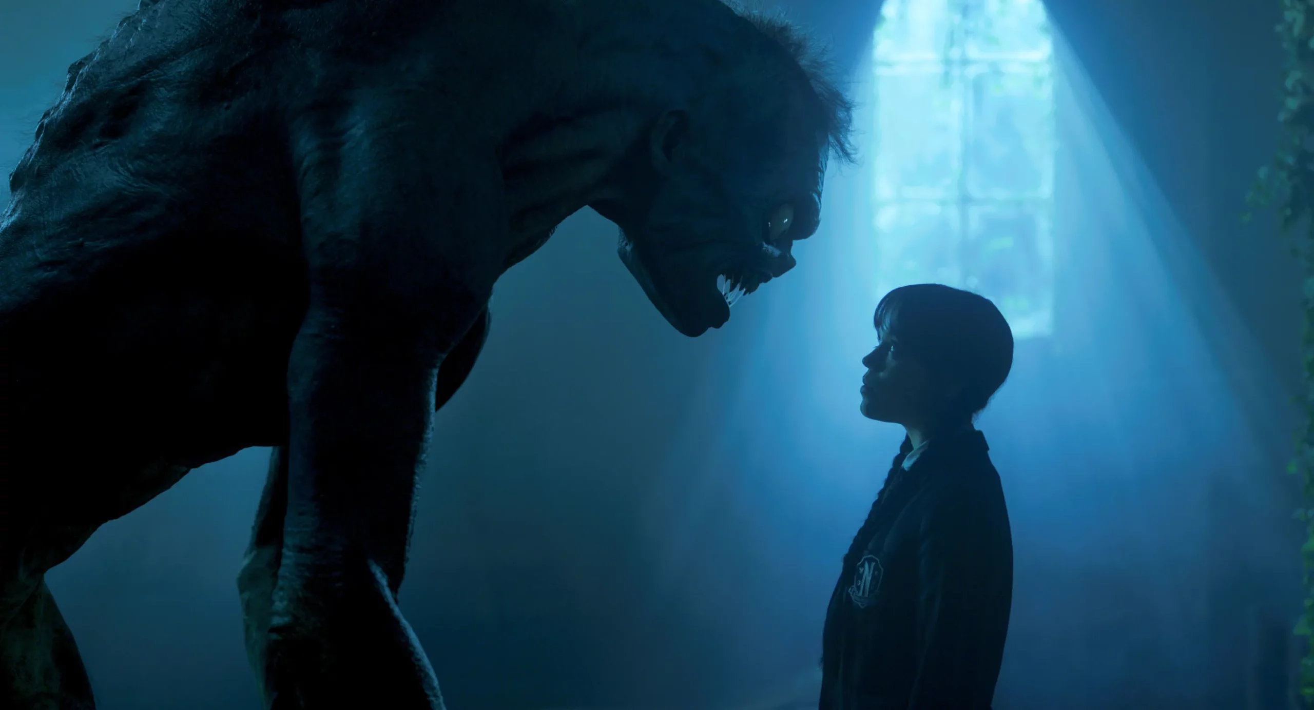 Jenna Ortega as Wednesday Addams