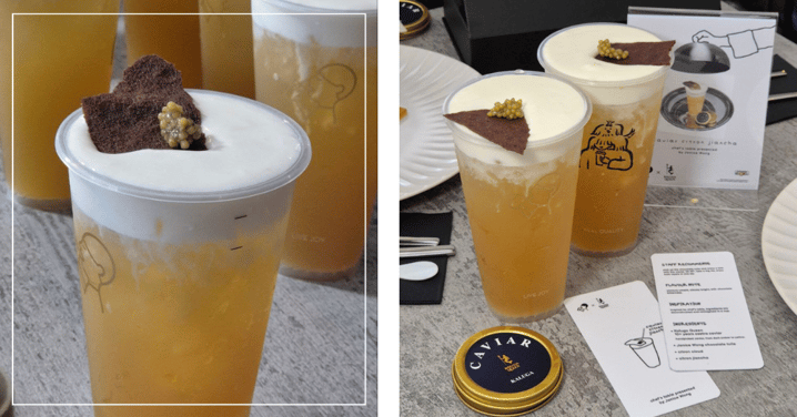 HEYTEA Has A New Limited-Time Caviar Bubble Tea Priced At Just $9.90